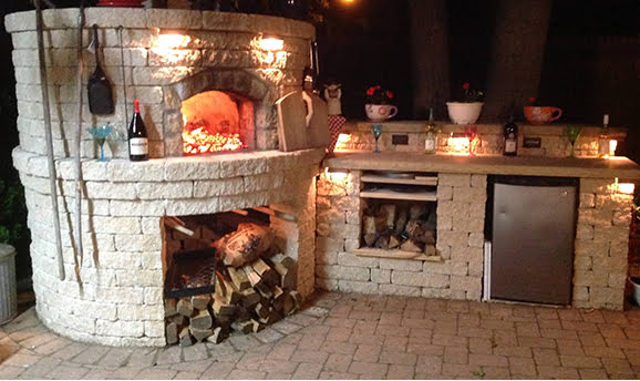 Outdoor Brick Oven near Holbrook